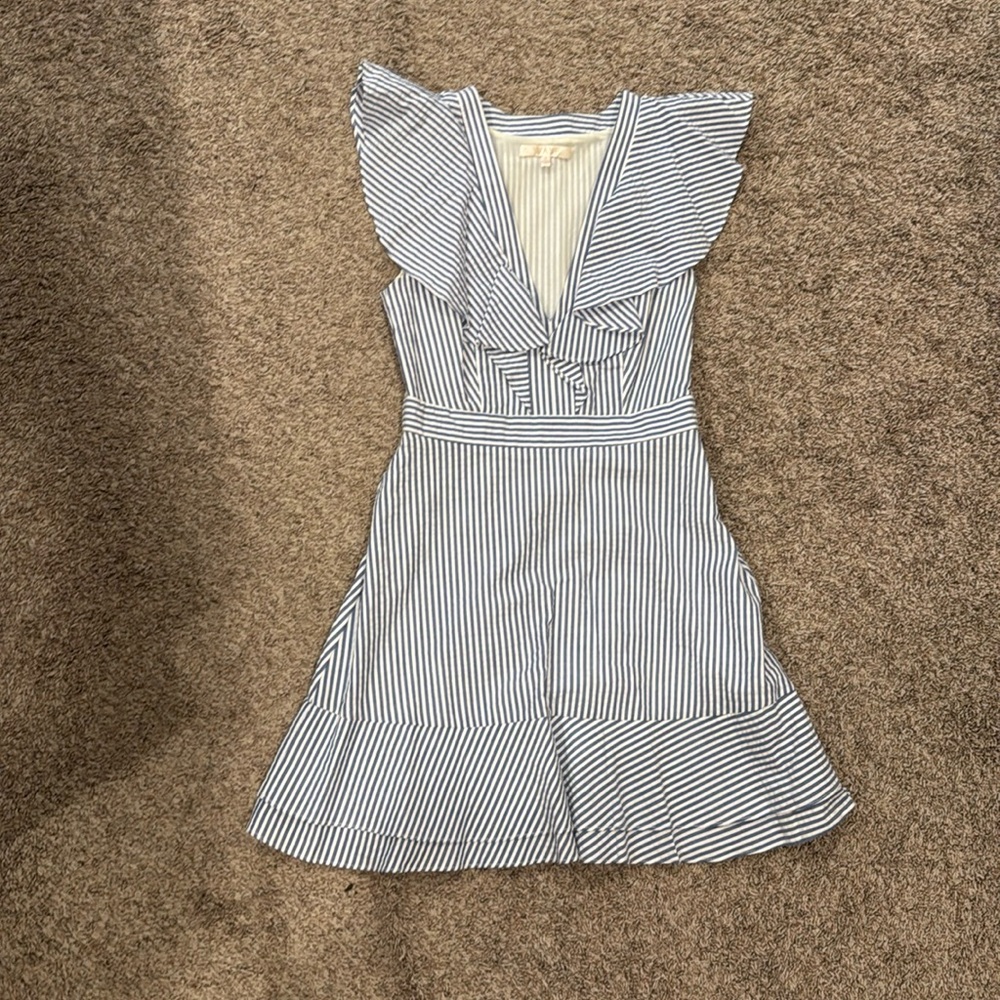 WAYF seersucker dress. Worn one time for a wedding.